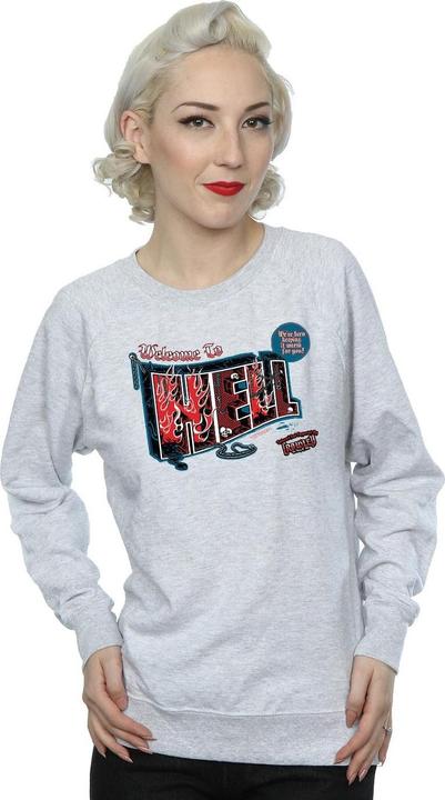 Actual product image Supernatural Womens/Ladies Welcome To Hell Sweatshirt (L)