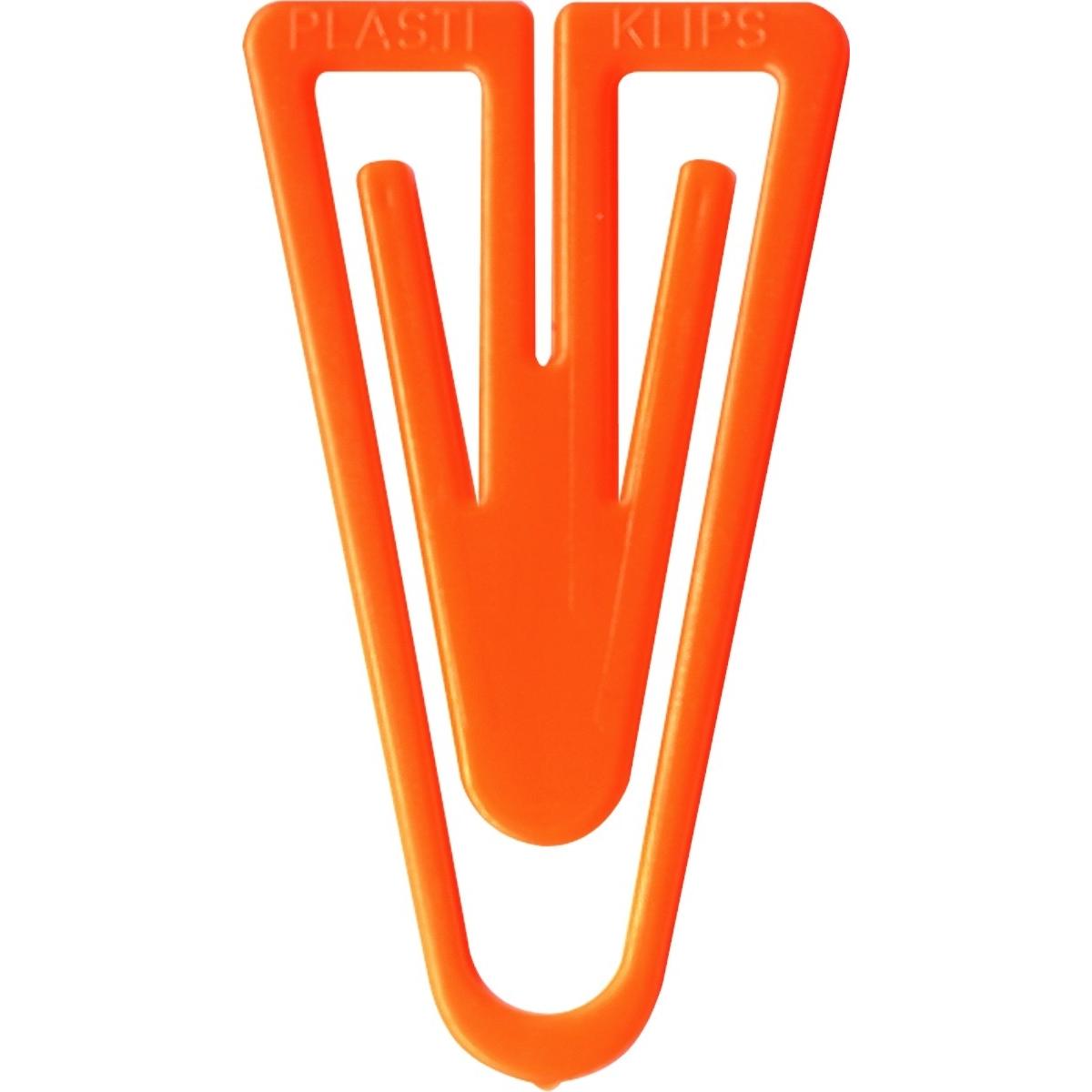 Laurel, Büroklammer, Büroklammern Plastiklips 35mm VE=1000 Stück orange (1 x)