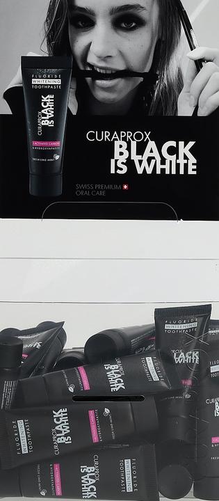 Produktbild Curaprox Disp Blac is whit Zahnpas 36stk (1562.82 ml)
