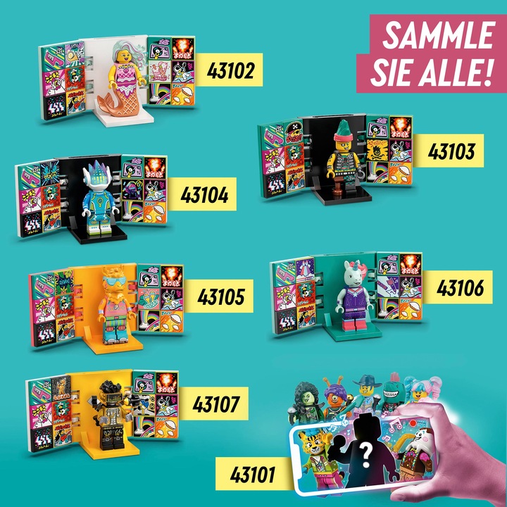 Produktbild LEGO Party Llama BeatBox (43105, LEGO Vidiyo)