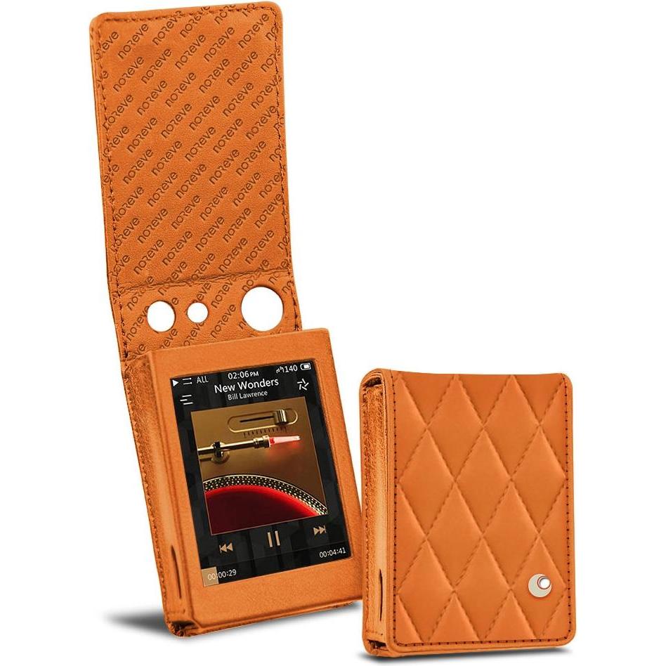 Noreve Lederschutzhülle vertikal, MP3 Tasche + Hülle, Orange