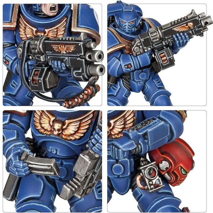 Actual product image Games Workshop Warhammer 40k - Space Marine Primaris Intercessors (Plastic)