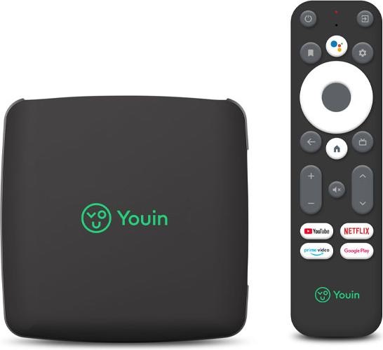 Youin RICEVITORE ENGEL EN1040K UHD 4K ANDROID TV 9.0 DVB-T2 ASISTENTE DE VOZ GOOGLE (8 GB, Android Go)