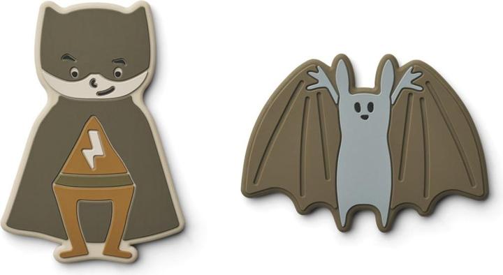 Liewood toy teething ring Gia er Set Superhero Dune Multi Mix