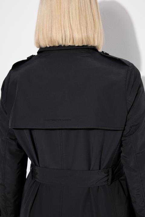 Produktbild Ulla Popken Trenchcoat, A-Linie, Hemdkragen, Bindegürtel (46, 48)