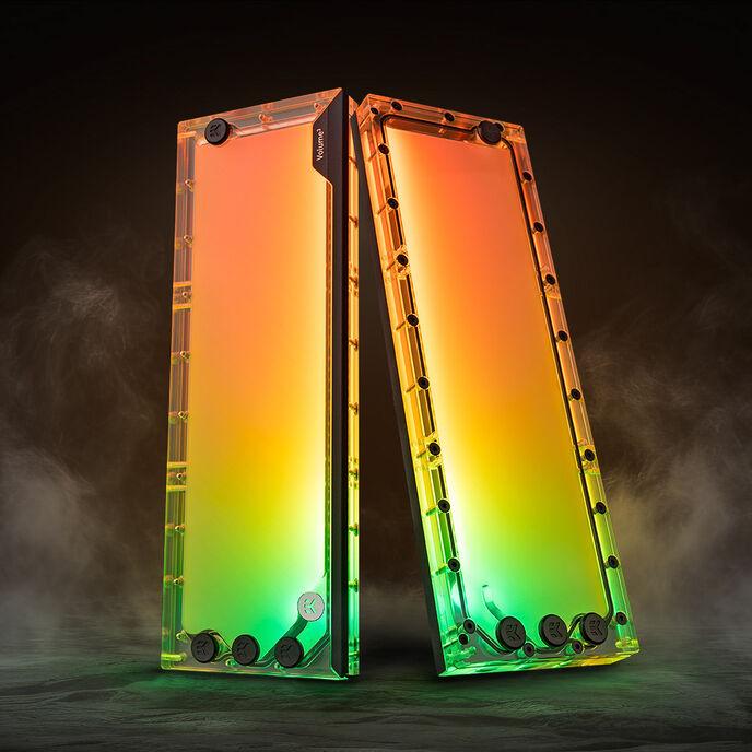 Produktbild EKWB EK-Quantum Volume3 FLT - 360mm, D-RGB, Acryl