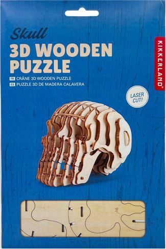 Produktbild Kikkerland Skull 3D Puzzle (1 Teile)