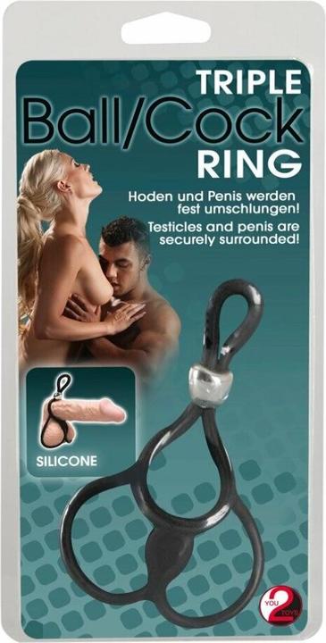 Produktbild You2Toys Triple Ball- und Cockring (3 cm)