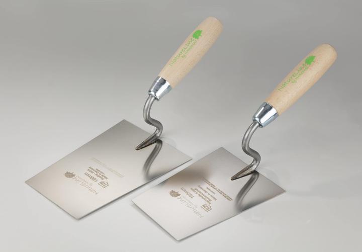 Immagine prodotto Haromac Cazzuola, collo a S, 180 mm, inossidabile, manico in legno naturale