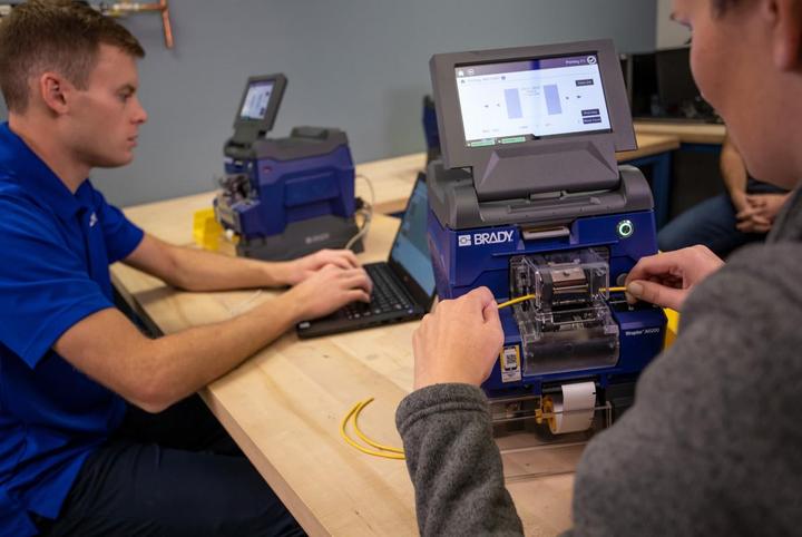 Actual product image Brady A6200-REWINDER, rewinder for the BradyPrinter Wraptor™ A6200