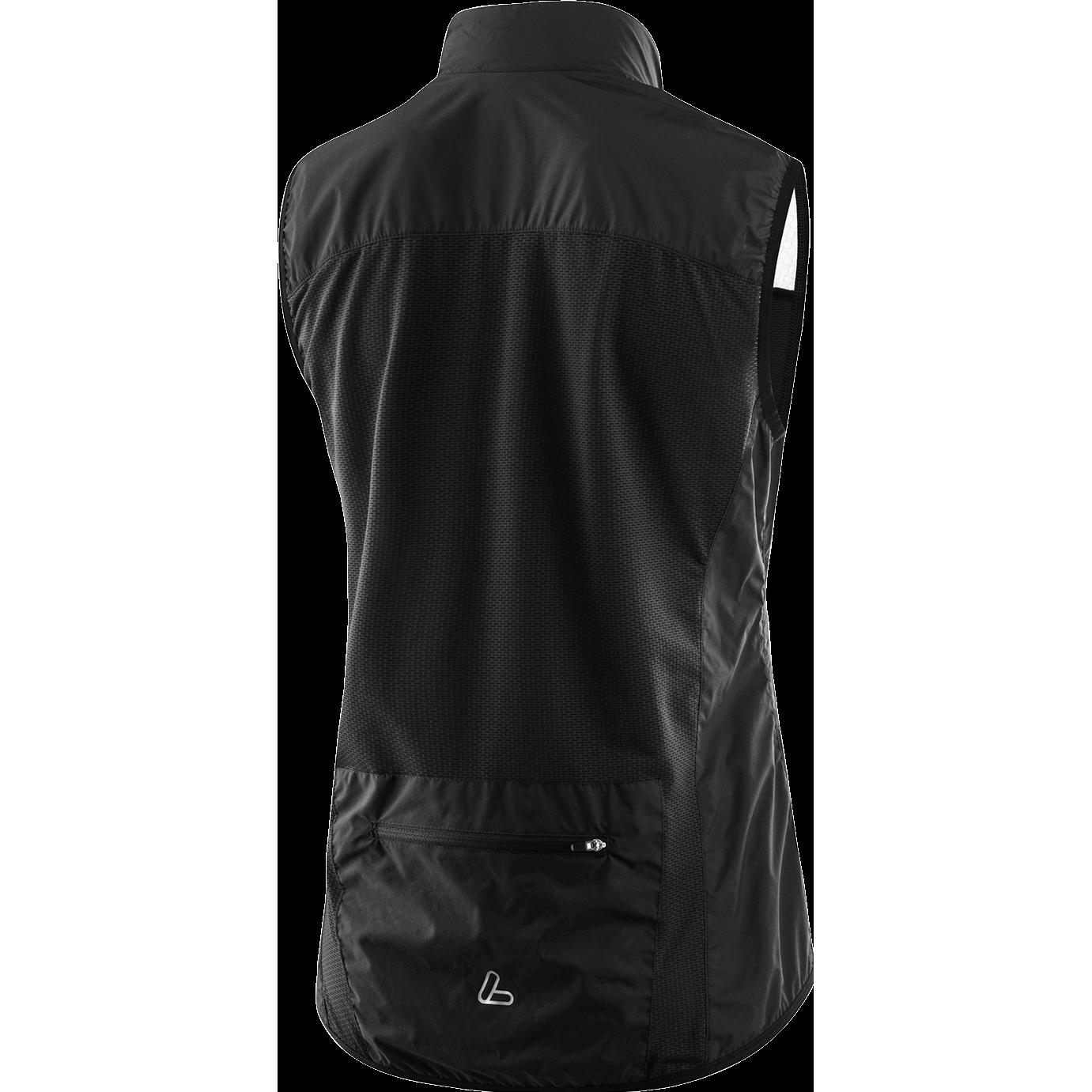 Thumbnail - Löffler, Damen, Velojacke, Women's Bike Vest Comfort Fit WPM Pocket (46), Schwarz, 46