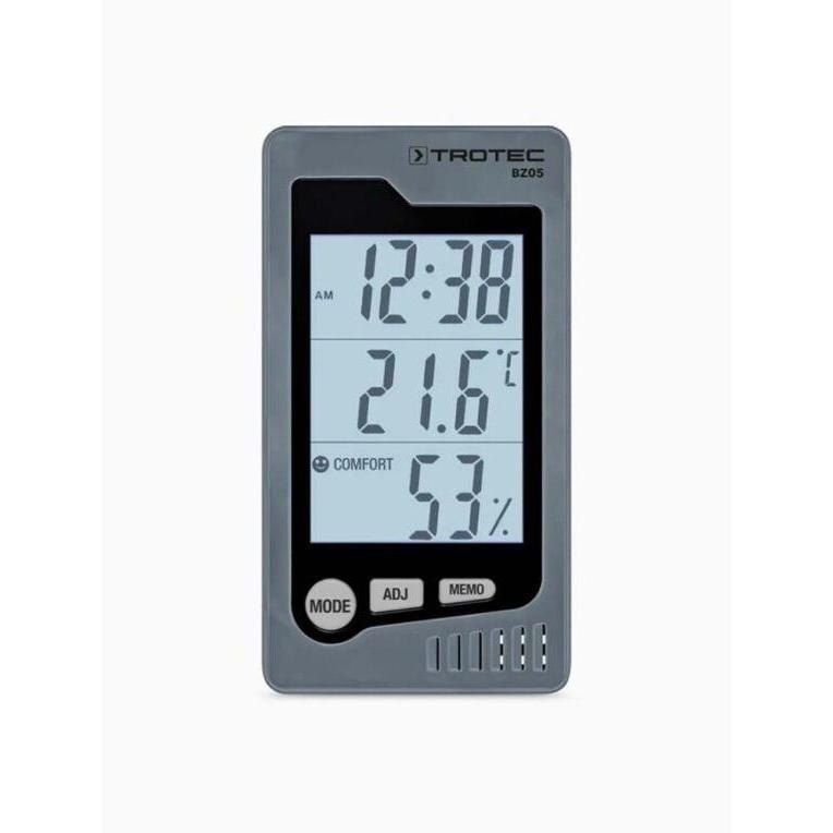 Trotec BZ05, Thermometer + Hygrometer, Grau