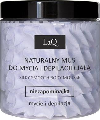 LaQ Mousse de lavage et d'épilation naturelle pour le corps Forget-Me-Not 250Ml (250 ml)