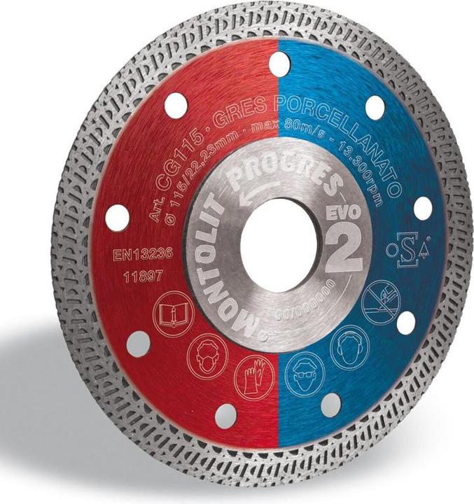 Image du produit Monolith MONTOLIT DIAMOND DISC pour GRES CG 125mm SEC ET HUMIDE