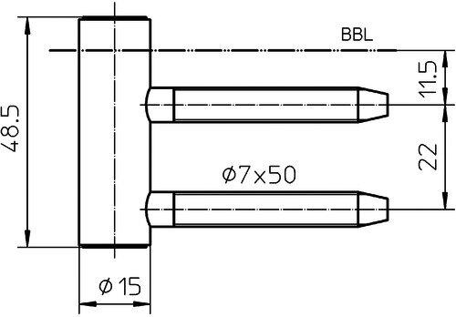 Actual product image Simonswerk Frame part VARIANT V 4400 WF
