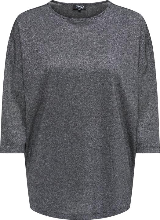 ONLY ONLANA Top Donna A Maniche Lunghe Con Spalle Cadenti - Morbido E Comodo, Colore Nero