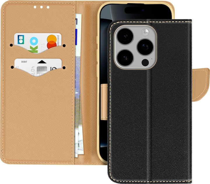 Actual product image Avizar Fancy Wallet Cover (Apple iPhone 16 Pro Max)
