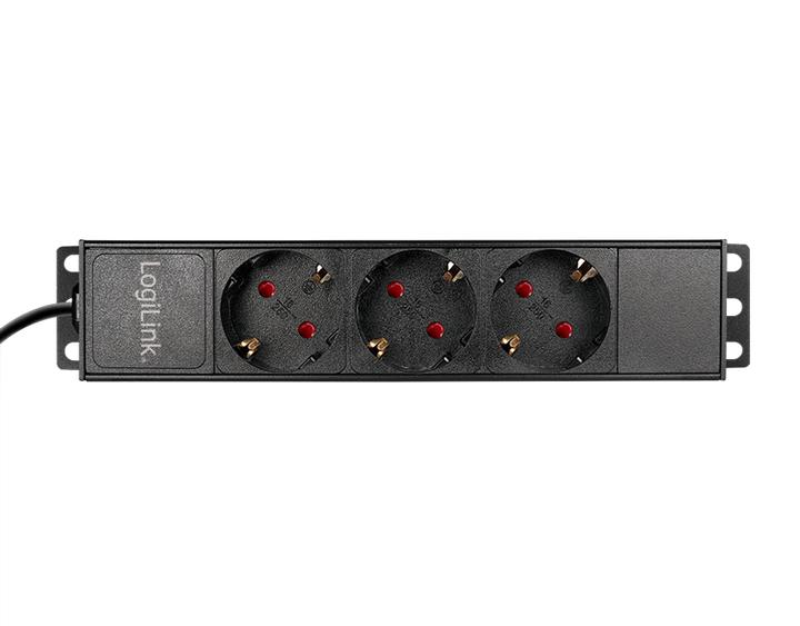 Produktbild LogiLink Steckdosenleiste (3 x, CEE 7/3, 1.80 m)