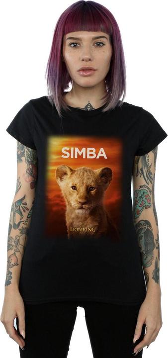 Image du produit Disney - T-shirt THE LION KING MOVIE BABY SIMBA POSTER - Femme (XL)