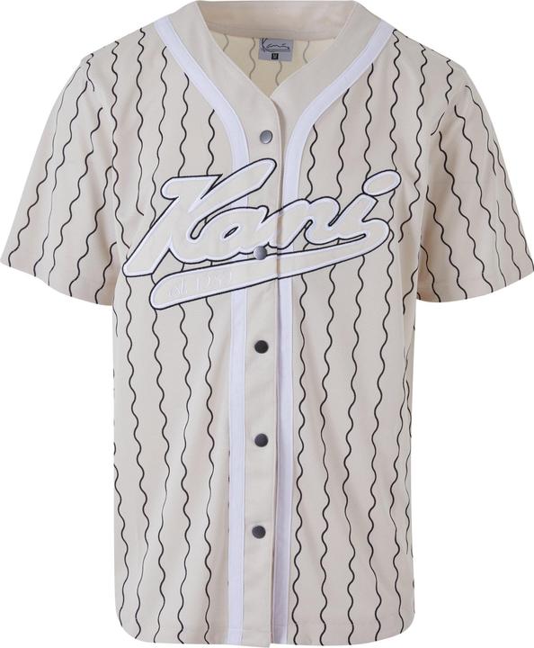 Produktbild Karl Kani KM233-014-1 KK Varsity Ziczac Pinstripe Baseball Shirt (M)