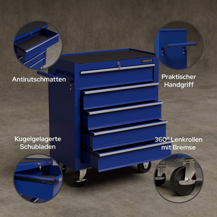 Actual product image Arebos Tool trolley (1 x)