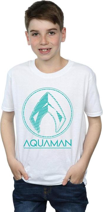 Produktbild Aquaman Aqua Logo TShirt Jungen (140, 146)