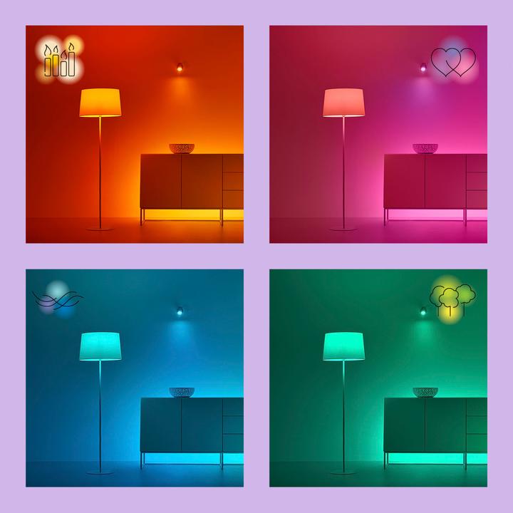 Image du produit WiZ Tunable White & Color (GU10, 4.70 W, 345 lm, 2 x, F)