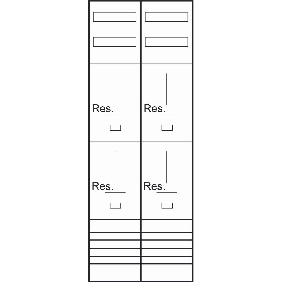 ABN, Verteilerschrank Zubehör, Zählerplatz