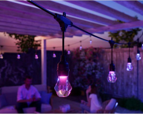 Image du produit Nanoleaf Essentials Matter Smart Pack d'extension de guirlandes lumineuses d'extérieur (15 m)