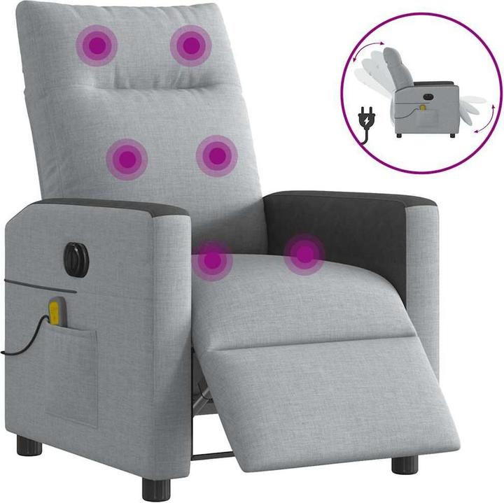 Image du produit vidaXL elektrischer Massagesessel