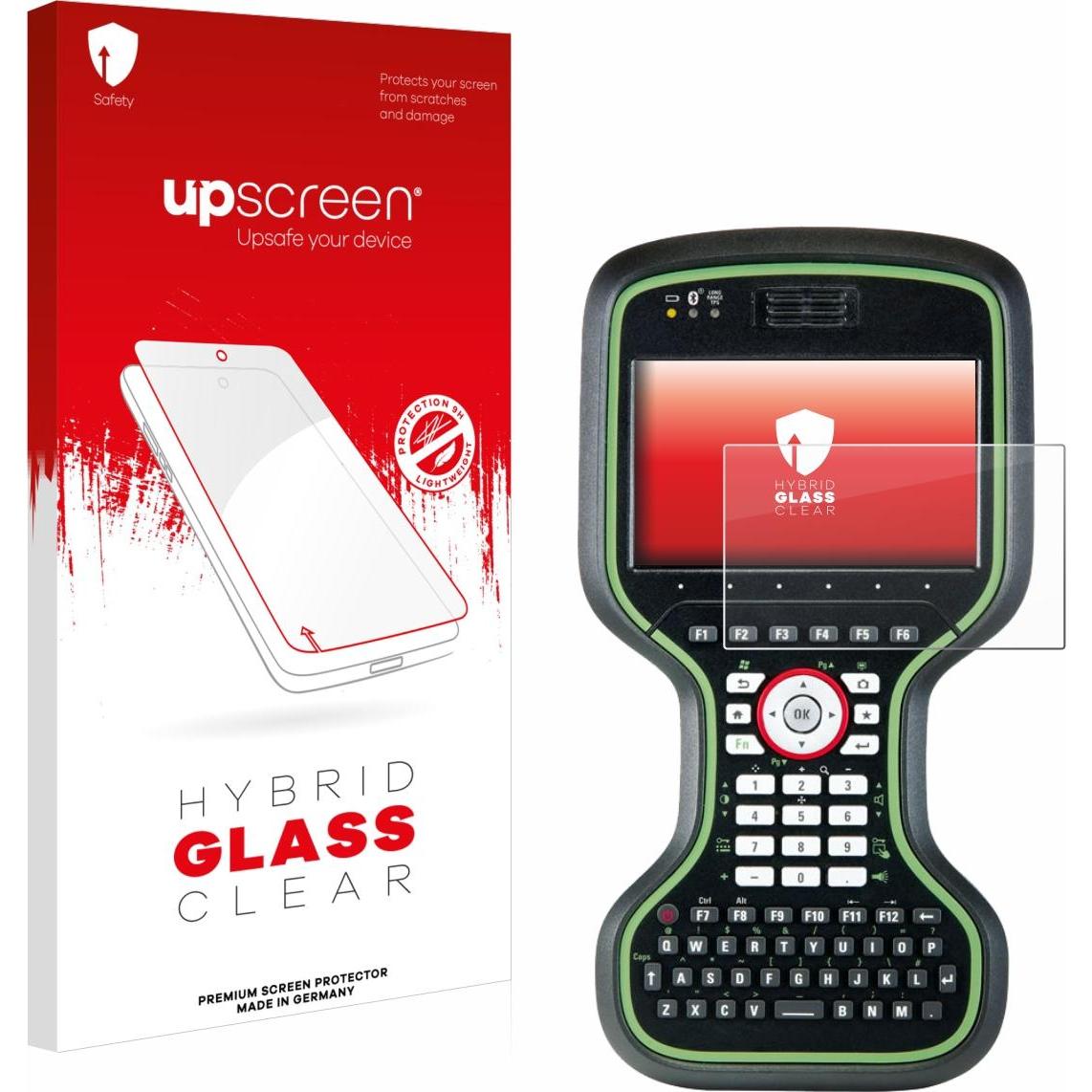 upscreen Schutzglas Schutzfolie Glas Folie Displayschutz klar (Displayschutz), Kameraschutz, Transparent