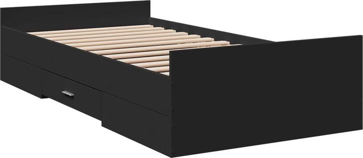 Image du produit VidaXL Cadre de lit avec tiroirs (75 x 190 cm)