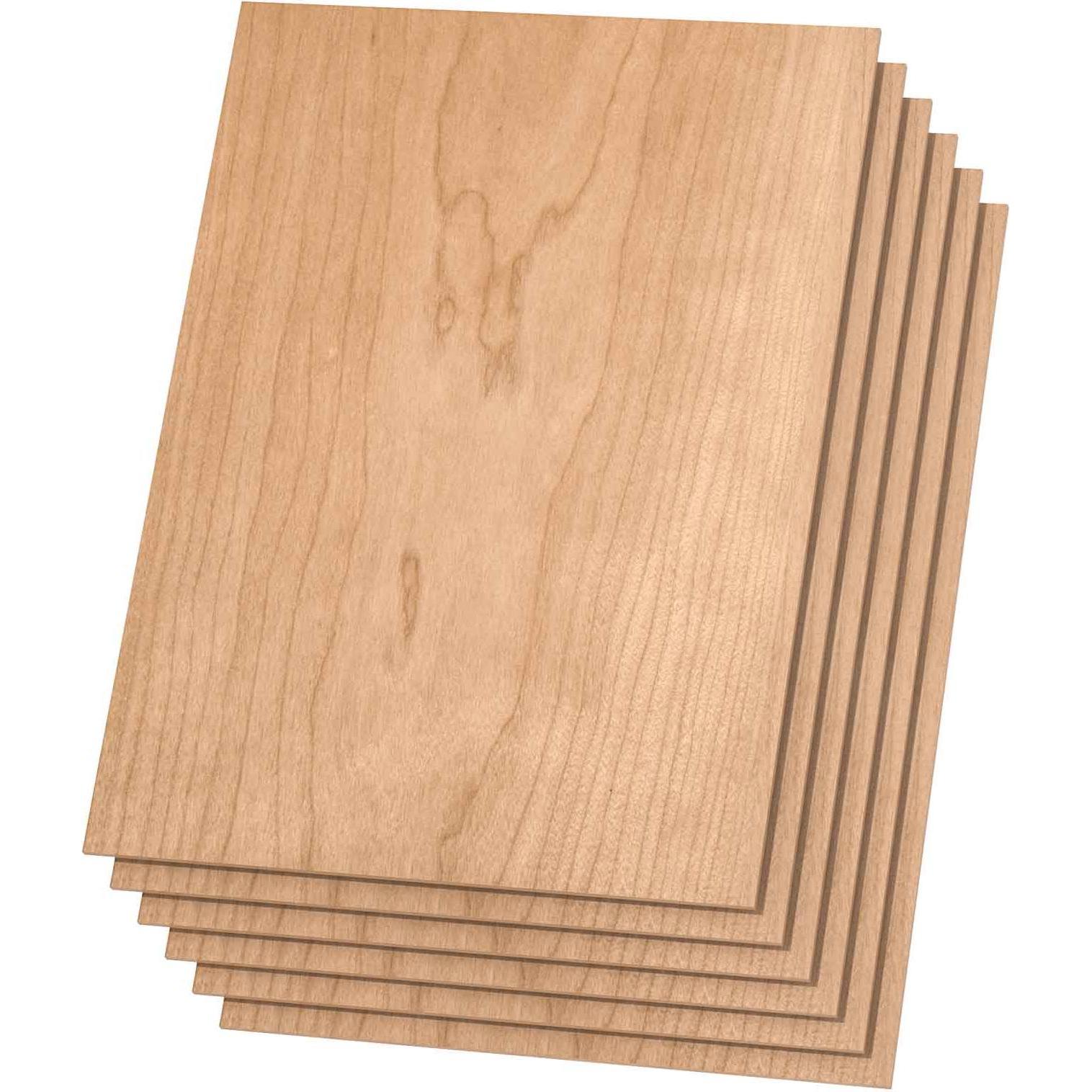 XTool 3 mm Cherry Plywood (6-Pack) (Zubehör), 3D Drucker Zubehör