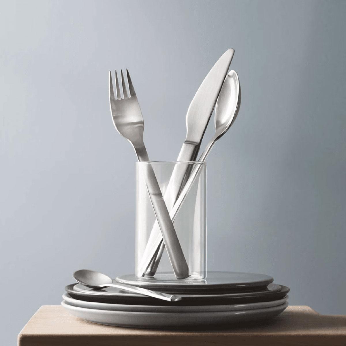 Thumbnail - Georg Jensen New York Tafelgabel, Besteck, Silber