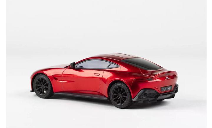 Actual product image Tec-Toy Aston Martin Vantage car with lights, red, 1:24
