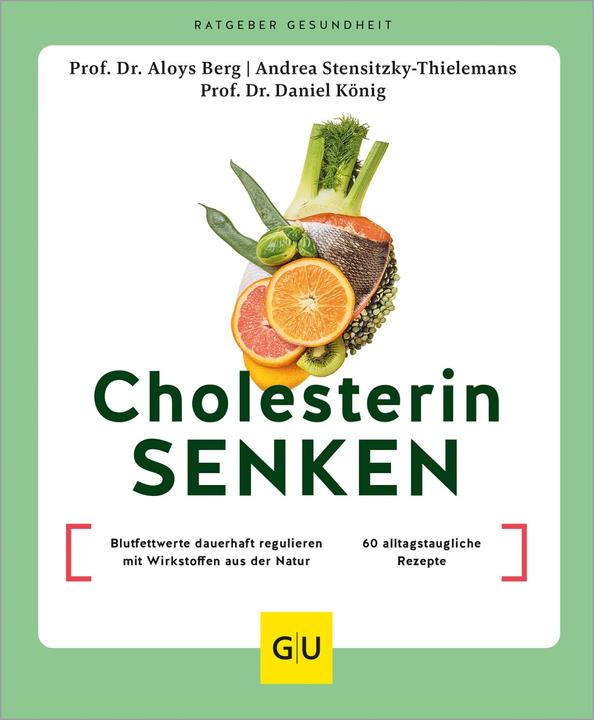 Actual product image Cholesterin senken (German, Aloys Berg, Andrea Stensitzky-Thielemans, Daniel King, 2024)