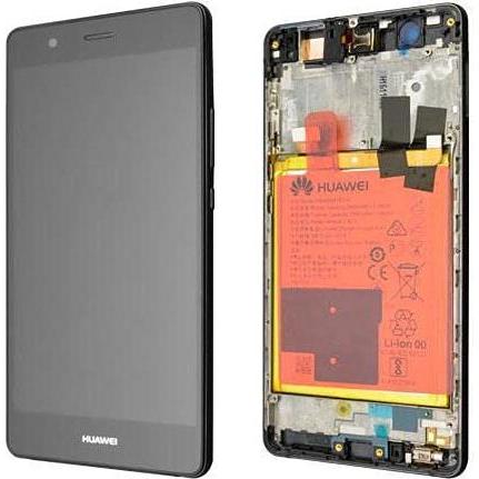 Huawei P9 Lite (VNS-L21) Black, Notebook Ersatzteile, Schwarz