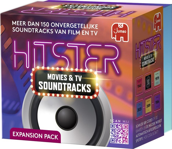 Image du produit Jumbo Hitster – Soundtracks Expansion (Bnl) (Néerlandais)