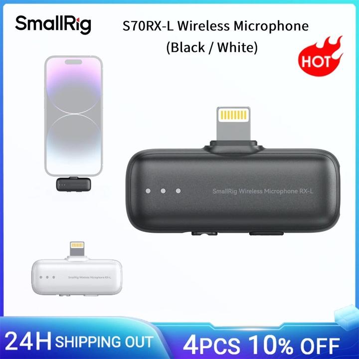 Actual product image SmallRig 5783 S70RX-L Wireless Microphone Receiver (Black)