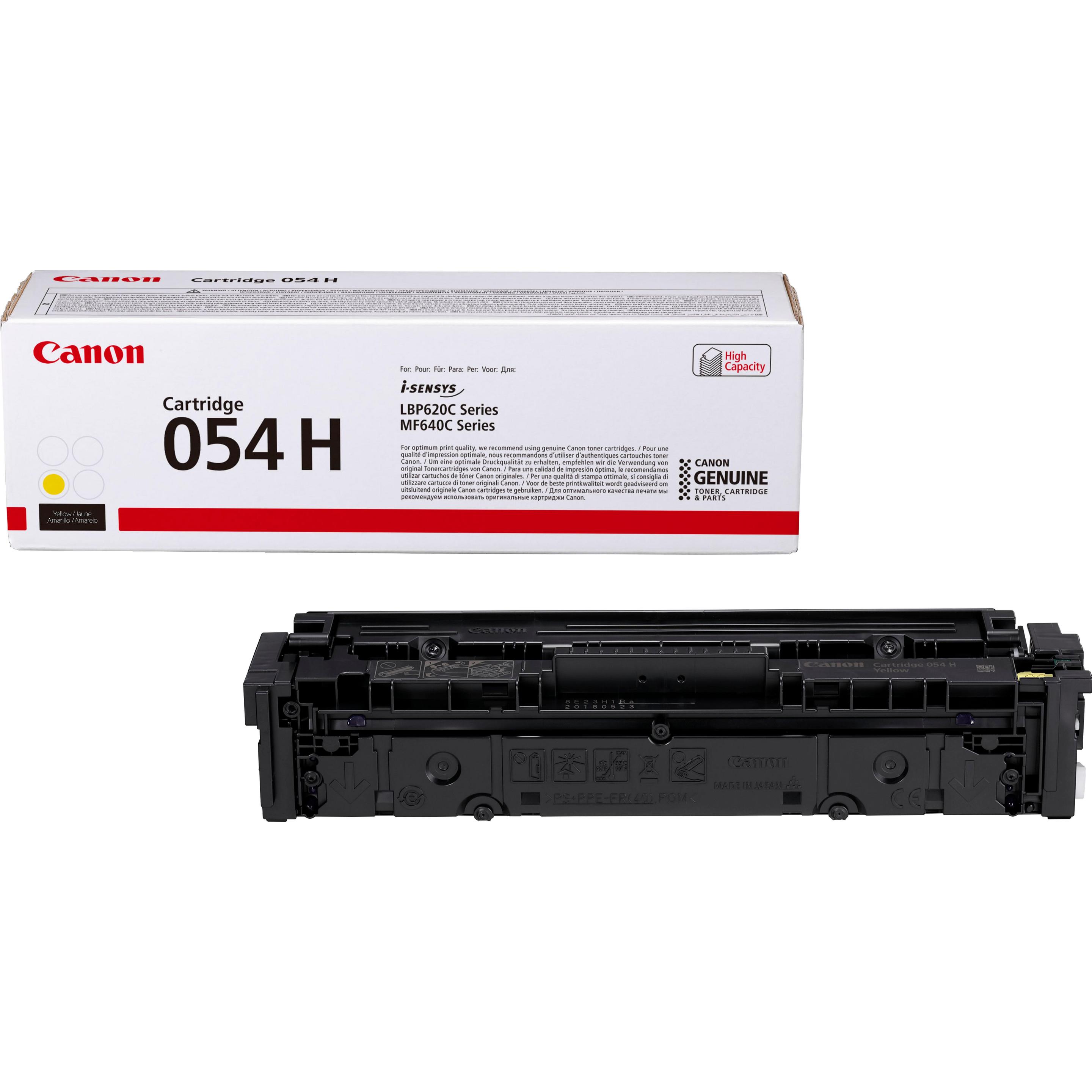 Canon, Toner, 054 H Y (Y)