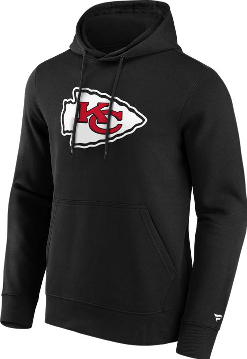 Immagine prodotto Fanatics Kansas City Chiefs - Felpa con cappuccio Mid Essentials Crest Uomo (XL)