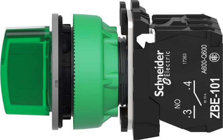 Produktbild Schneider Electric Schneider Leuchtwahl- XB5FK133B5C0schalter komplett 3-Positionen 30mm