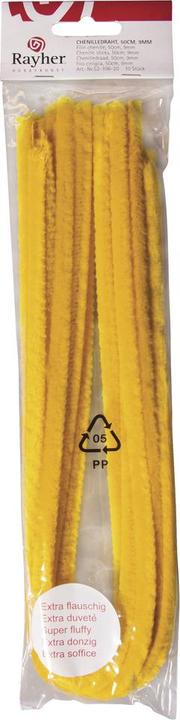 Image du produit Rayher Chenilla, jaune, 10 pièces (0.50 m)