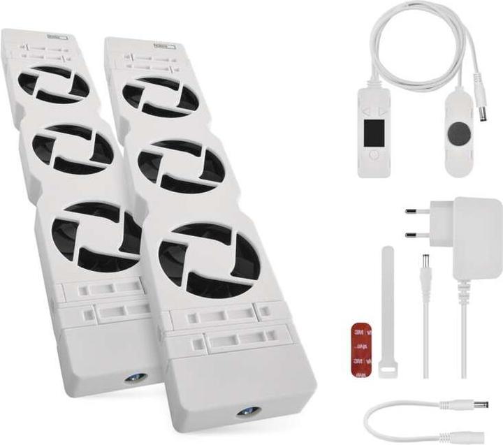 Produktbild Emos Heizkörperventilator DUO, weiss