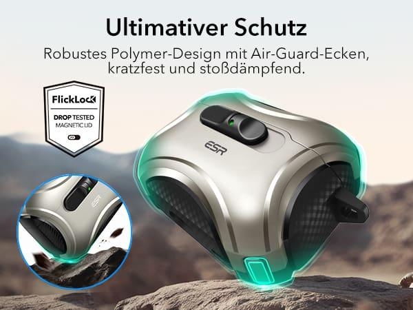 Actual product image ESR Cyber FlickLock HaloLock AirPods Pro 3 (Charging case cover)