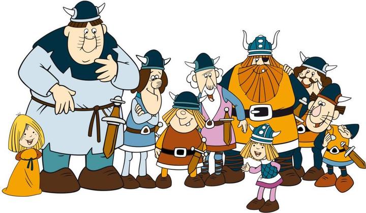 Immagine prodotto Wickie e gli uomini forti (60 x 35 cm)