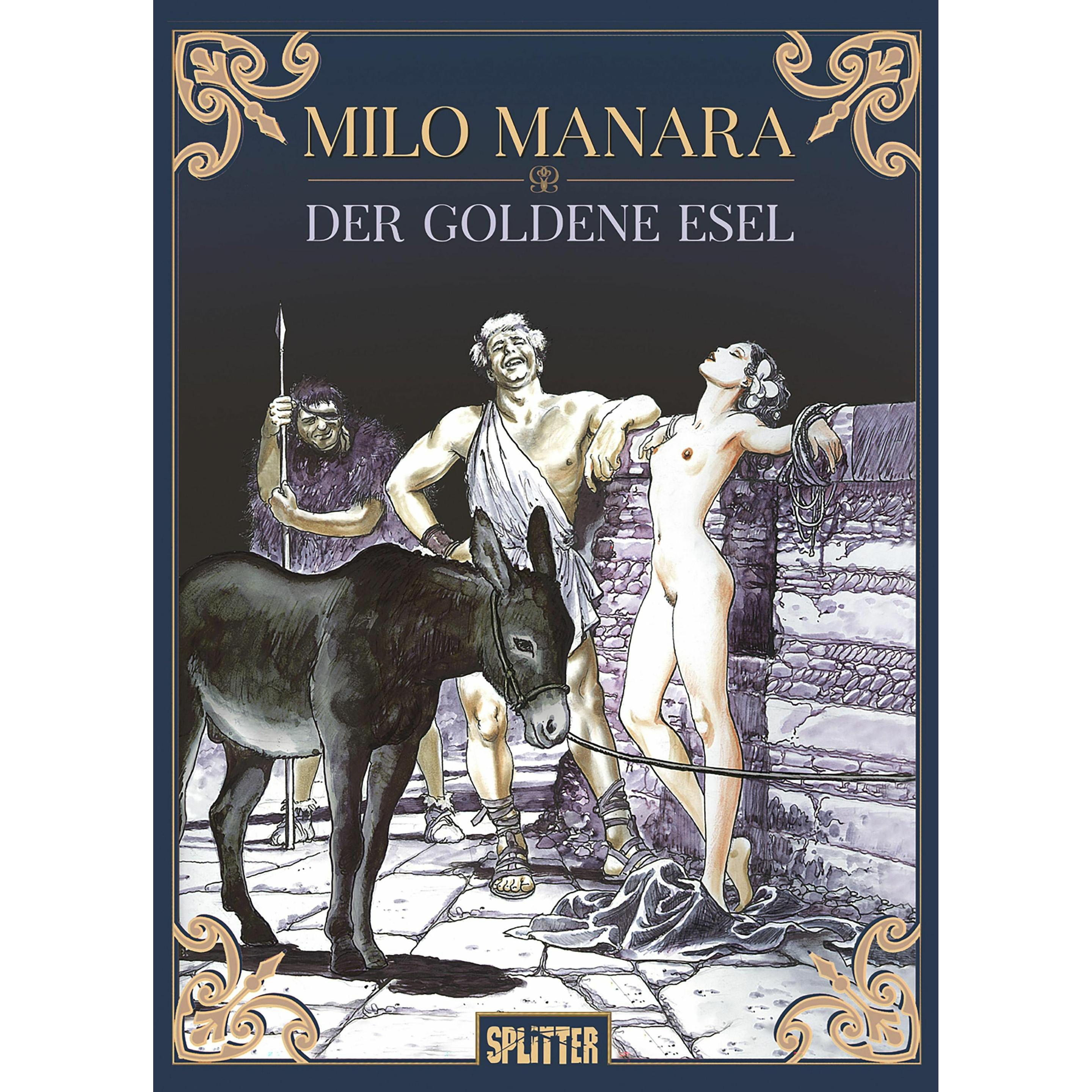 Der goldene Esel, Belletristik von Milo Manara