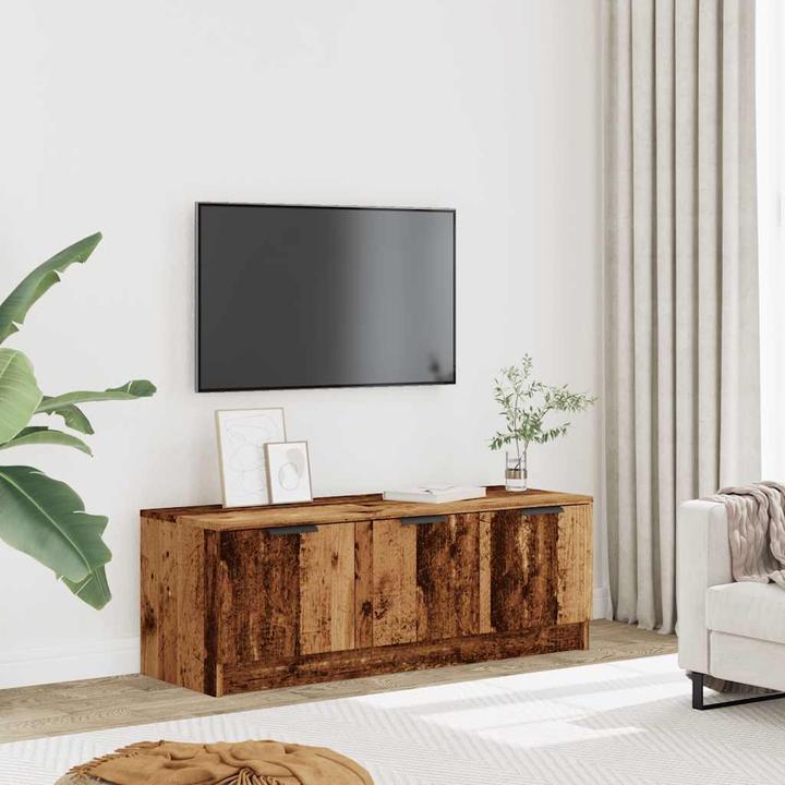 Image du produit VidaXL TV-Schrank Altholz-Optik 102x35x36,5 cm Holzwerkstoff TV-Möbel TV-Board