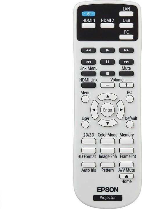 Image du produit Epson Eh-Tw5400 (Full HD, 2500 lm, 1.22 - 1.47:1)