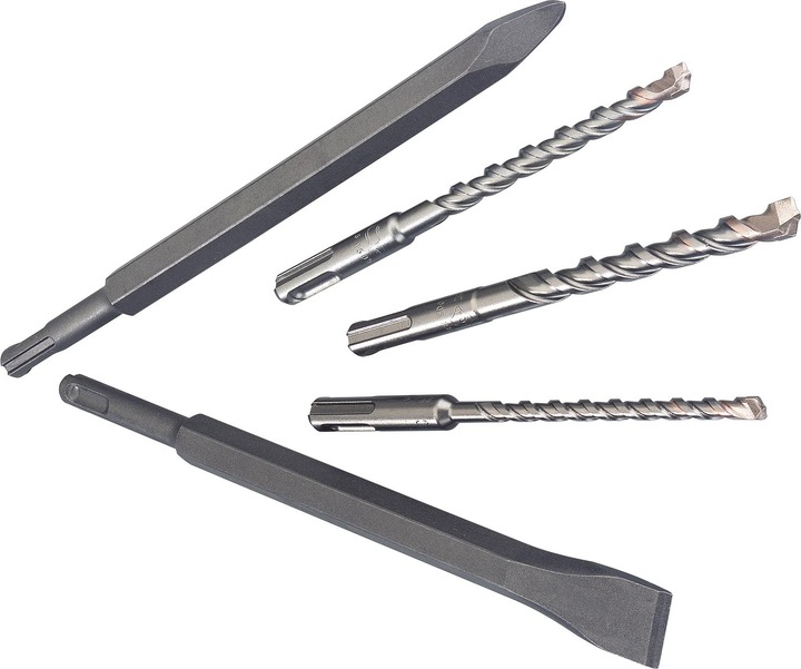 Produktbild Metabo Bohrer und Meissel Set SP 5 tlg. SDS plus 6 / 8 / 10 mm ( 630465000 ) (6, 8, 10 mm)
